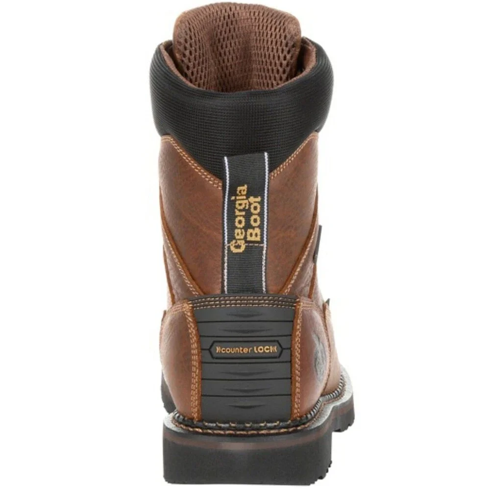 GEORGIA BOOT GIANT REVAMP WATERPROOF PLAIN TOE BOOTS GB00318